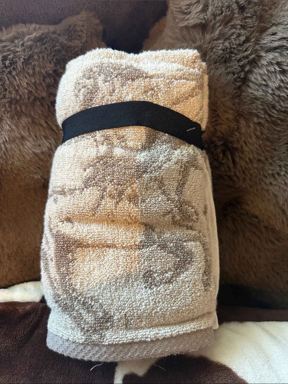 Wrangler Neutral Beige and Taupe Hand Towel Set